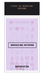 FICHE DE MEDECINE INTERNE