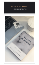 Weekly Planner : Prends le temps