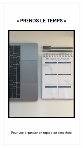 Weekly Planner : Prends le temps – Image 4