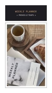 Weekly Planner : Prends le temps – Image 3